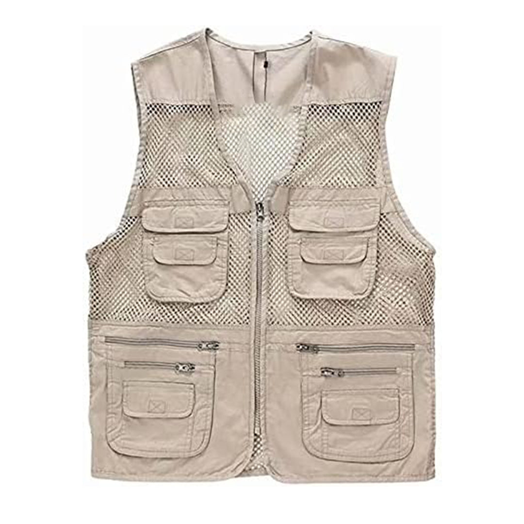 Unisex Mesh Breathable Fishing Vest - Multi-Pocket Travel Hiking Waistcoat for Adults & Youth | Kings Wear Apparel Kings Wear Apparel