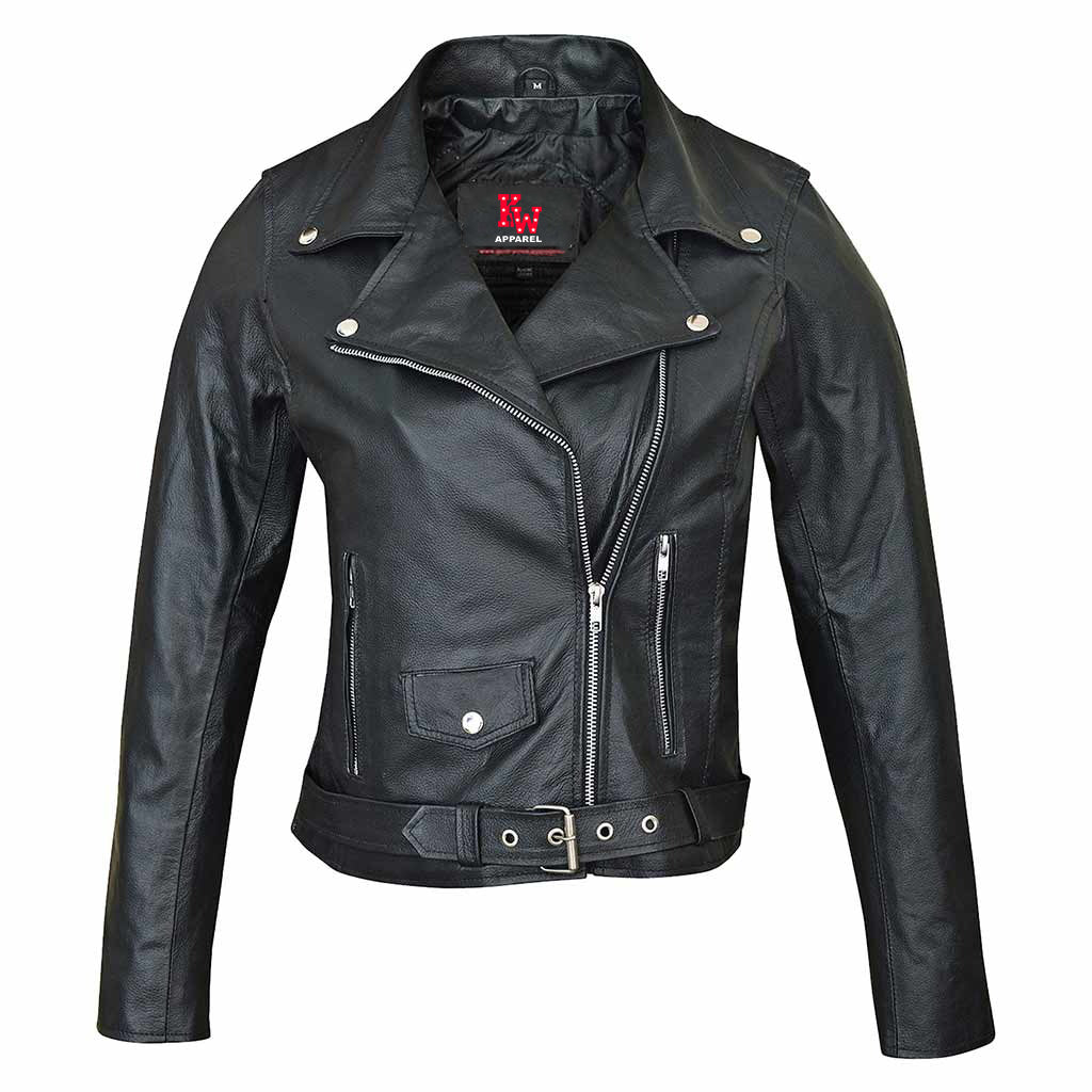 Women’s Leather Motorcycle Jacket – Stylish & Durable Biker Jackets for Women | Kings Wear Apparel Kings Wear Apparel