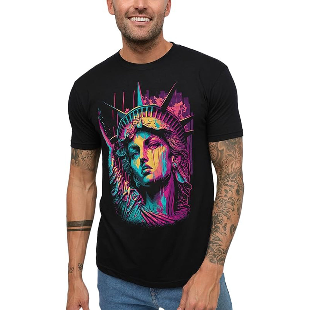 Men's Graphic Tees | Cool Lightweight Nature-Inspired Printed T-Shirts – Stylish Fitted Design Kings Wear Apparel