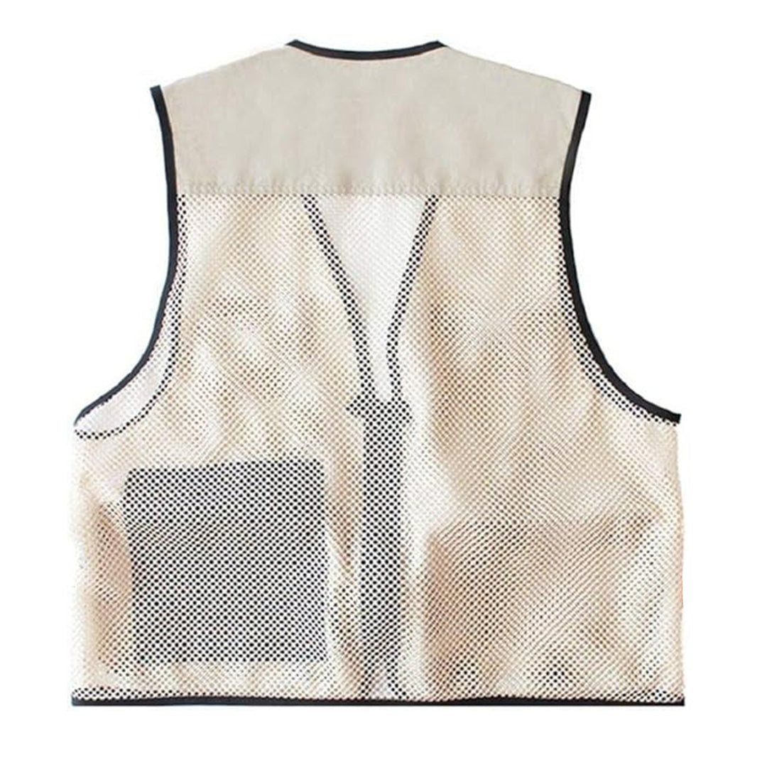 Outdoor Fishing Camping Travel Mesh Vest | Multi-Pockets Photography Lightweight Vests | Kings Wear Apparel Kings Wear Apparel