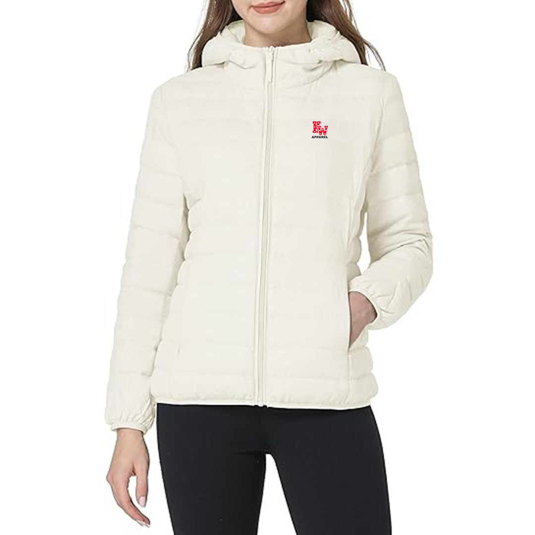 Halifax Traders Packable Down sold Ultra Light White Puffer Jacket