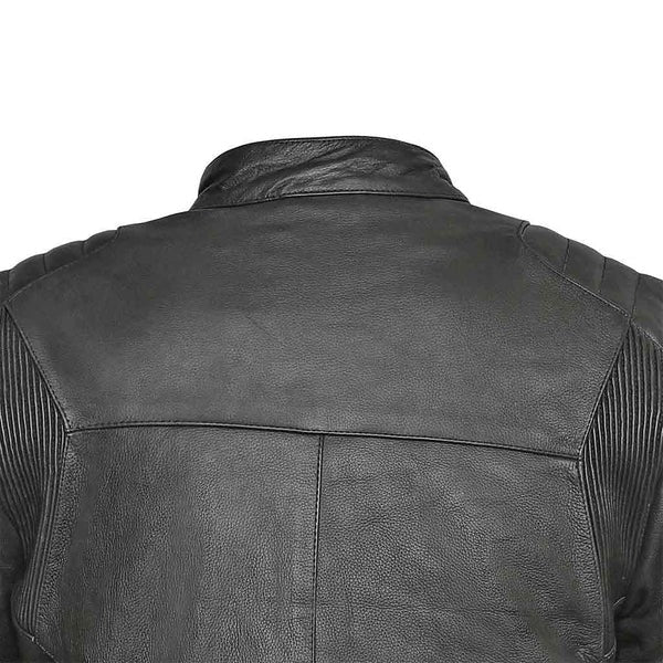 Leather Motorcycle Jacket Combat | Durable Biker Jacket with Protection & Style – Premium Cowhide Leather Kings Wear Apparel