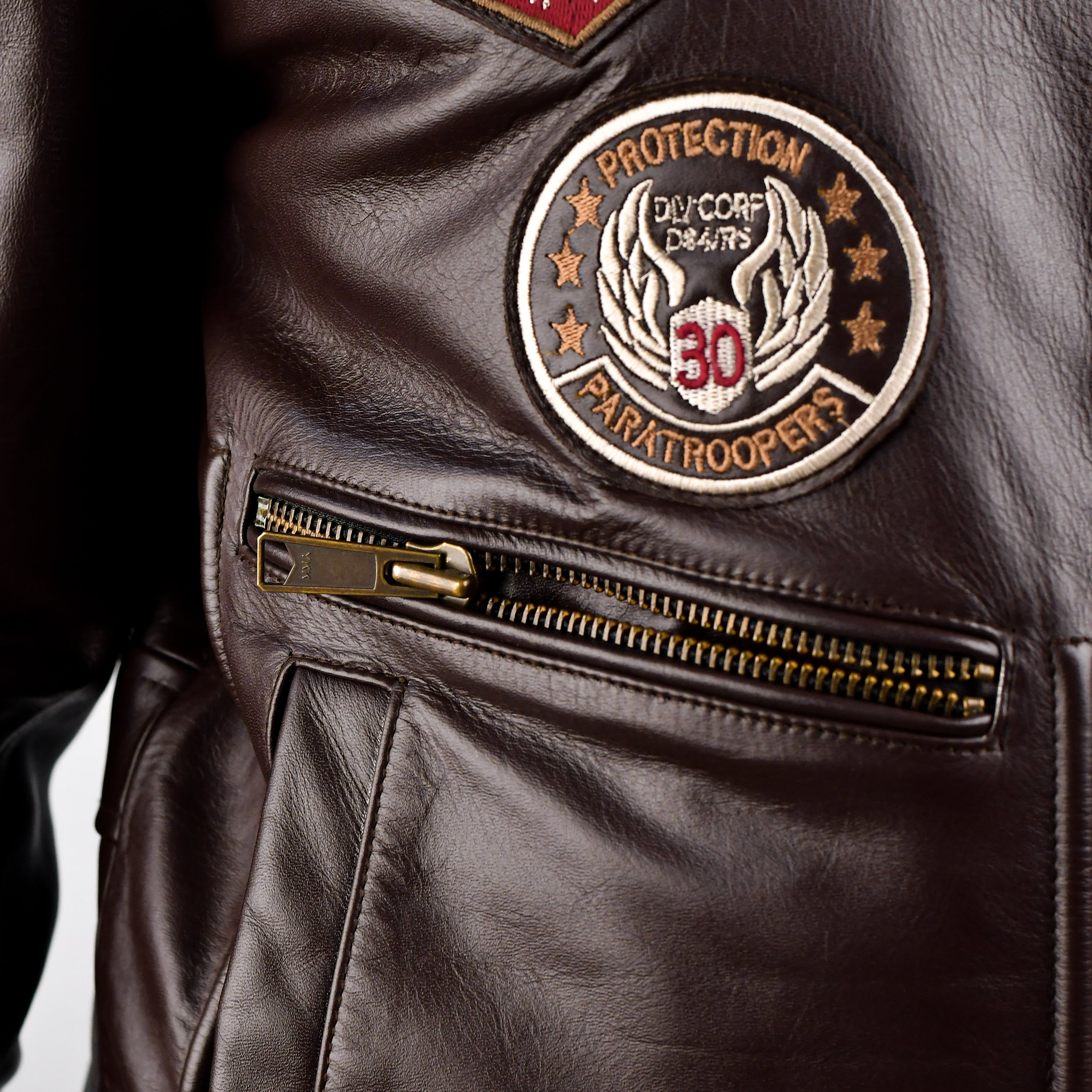 Premium A2 Pilot Genuine Leather Jacket Inspired Gear Kings Wear Apparel