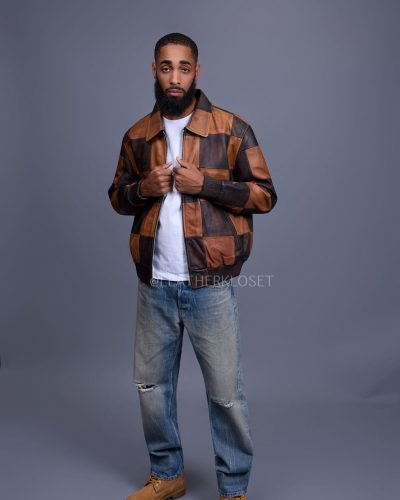 Men's Checkmate Jacket [Caramel Crunch /Copper]